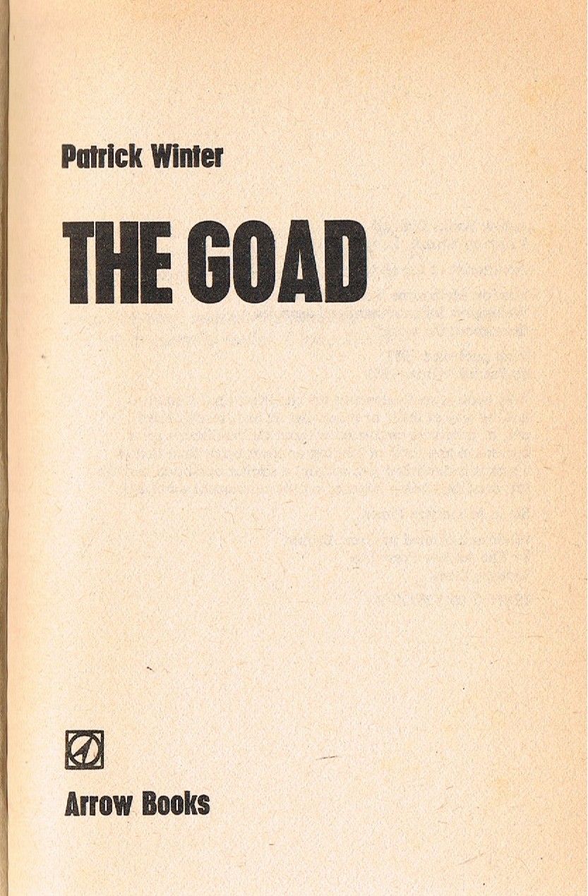 The Goad by Patrick Winter