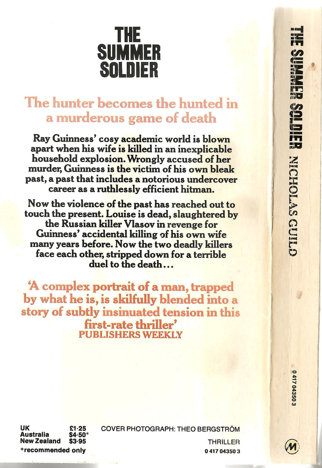 The Summer Soldier (Magnum Books) by Nicholas Guild