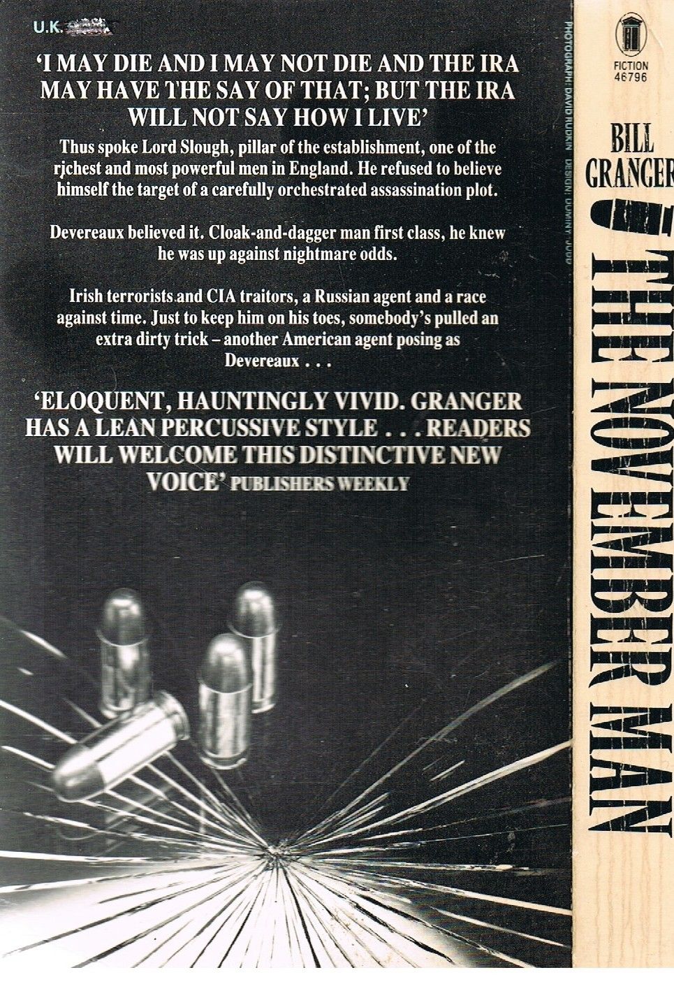 The November Man (New English Library) by Bill Grainger