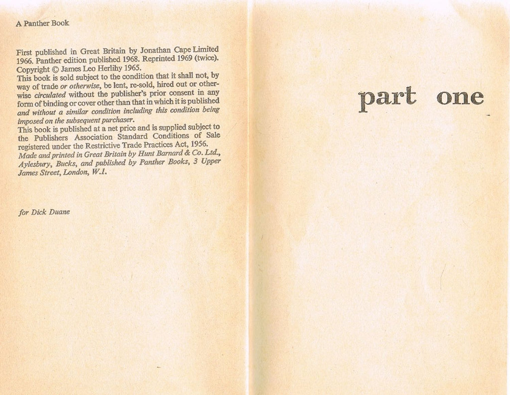The Midnight Cowboy (Panther Books) by James Leo Herlihy