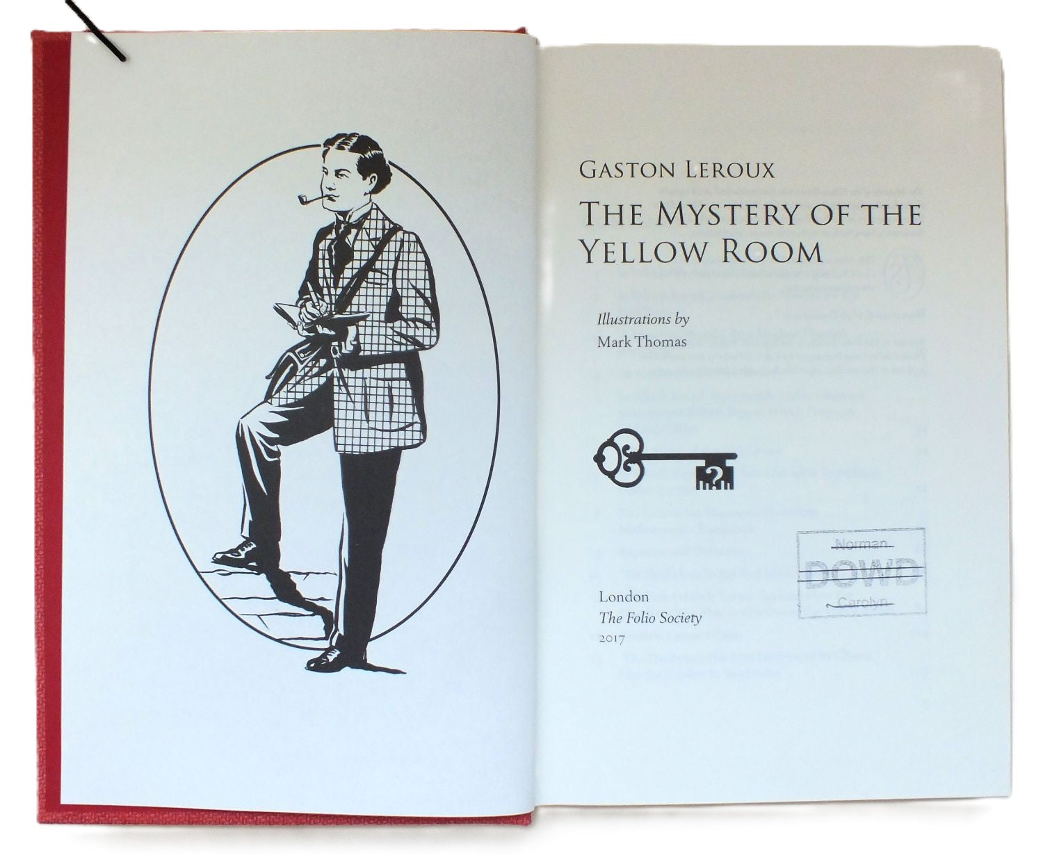 The Locked Room Mysteries. Three Volume Editions by Edgar Wallace, John Dickson Carr and Gaston Leroux
