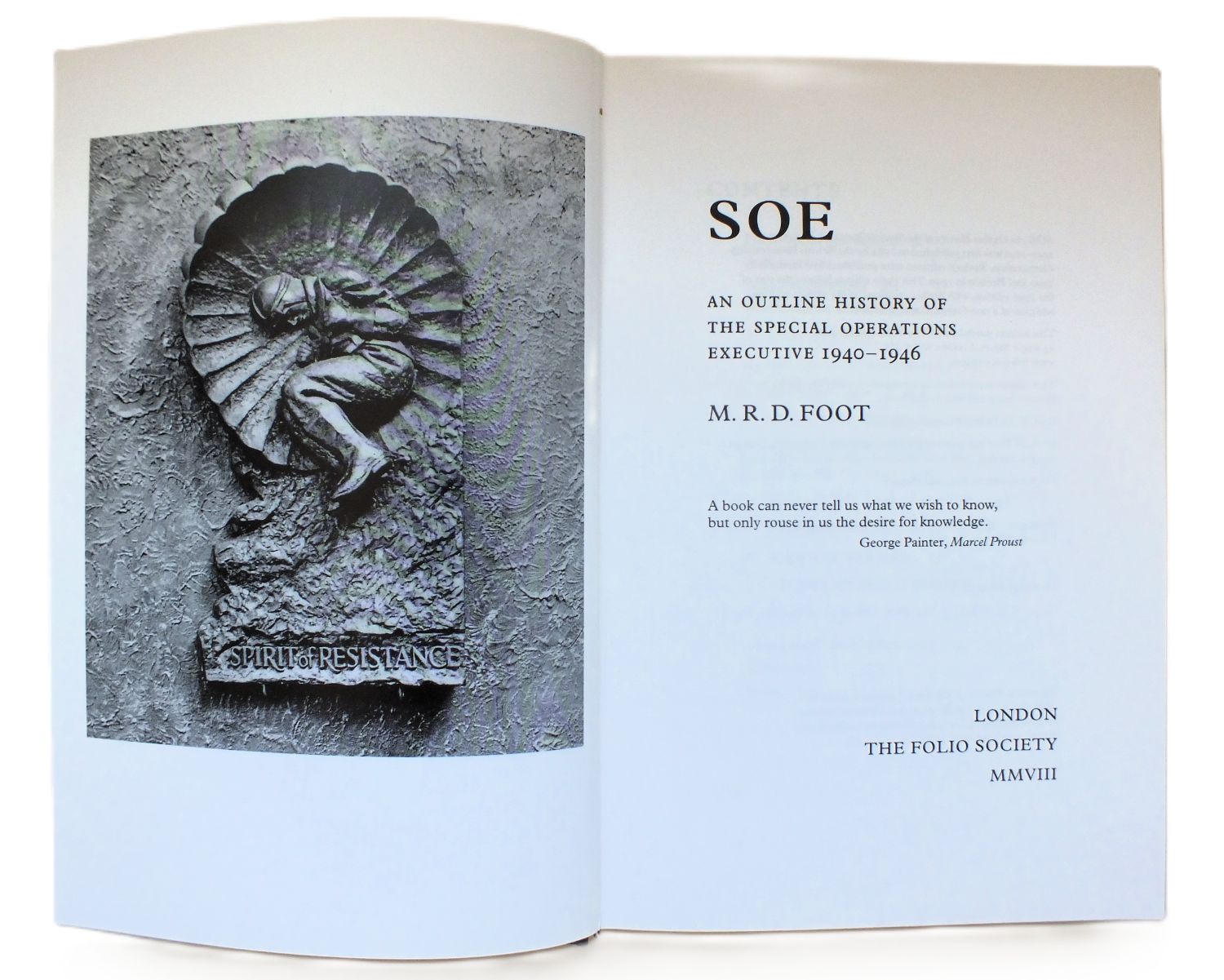 SOE.  An Outline History of The Special Operations Executive 1940-1946 by M.R.D. Foot