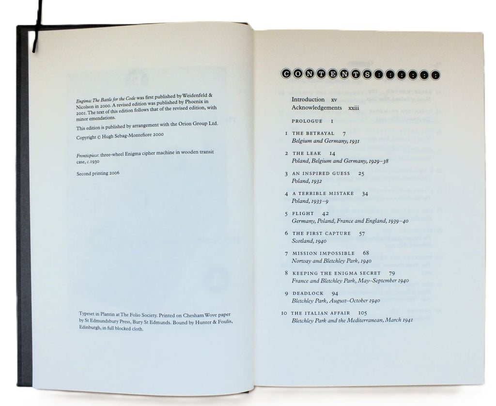 Enigma. The Battle for the Code by Hugh Sebag-Montefiore
