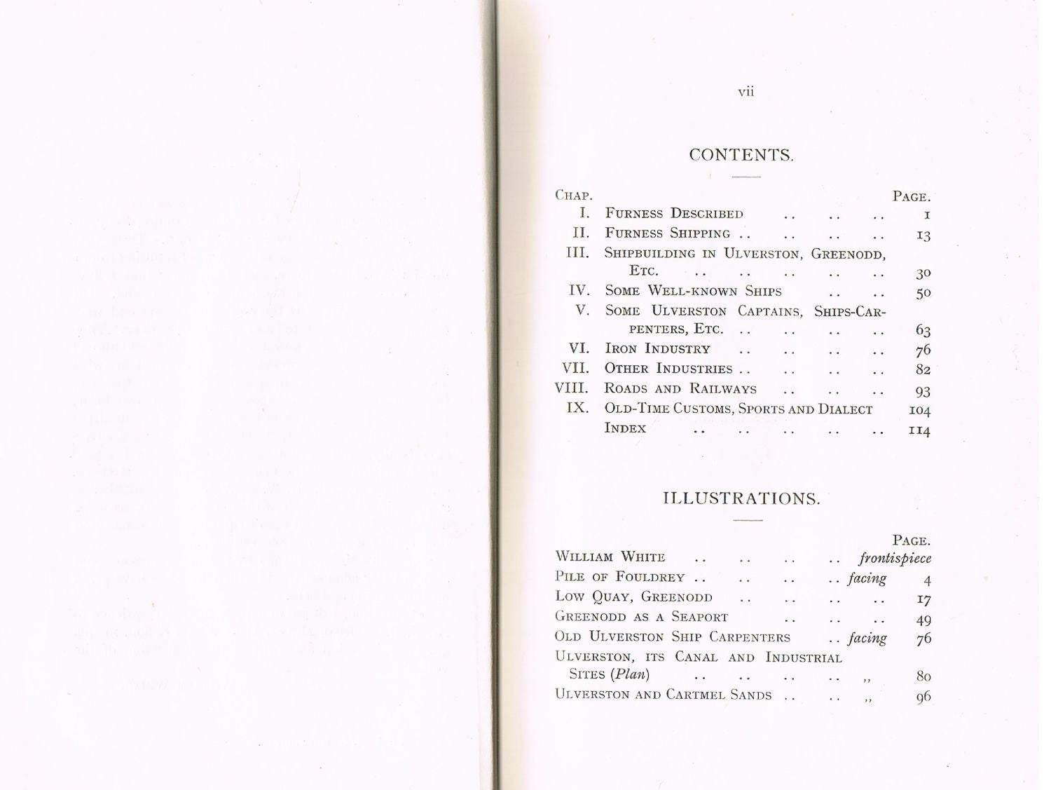 Furness Folk And Facts by William White
