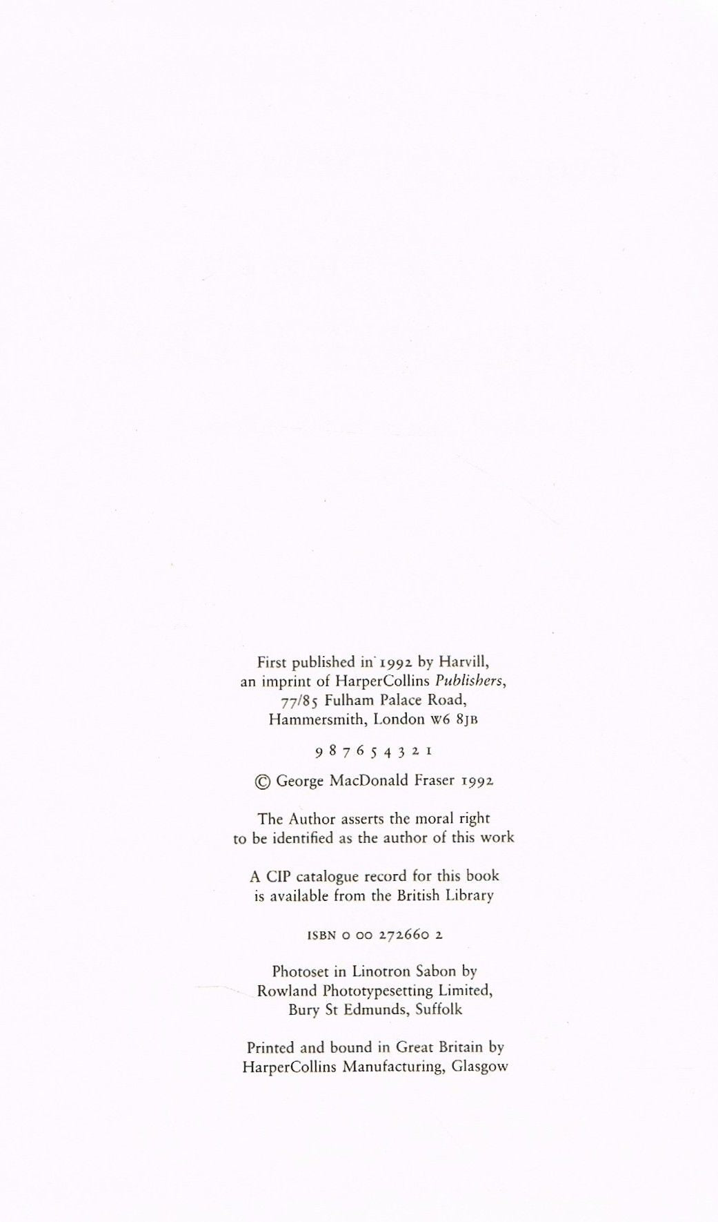 Quartered Safe Out Here: A Recollection of the War in Burma by Geaorge MacDonald Fraser