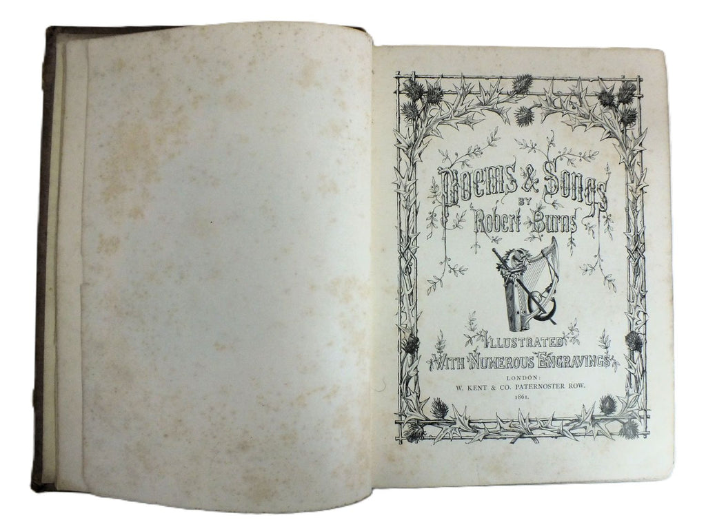 Poems and Songs by Robert Burns. Illustrated with Numerous Engravings