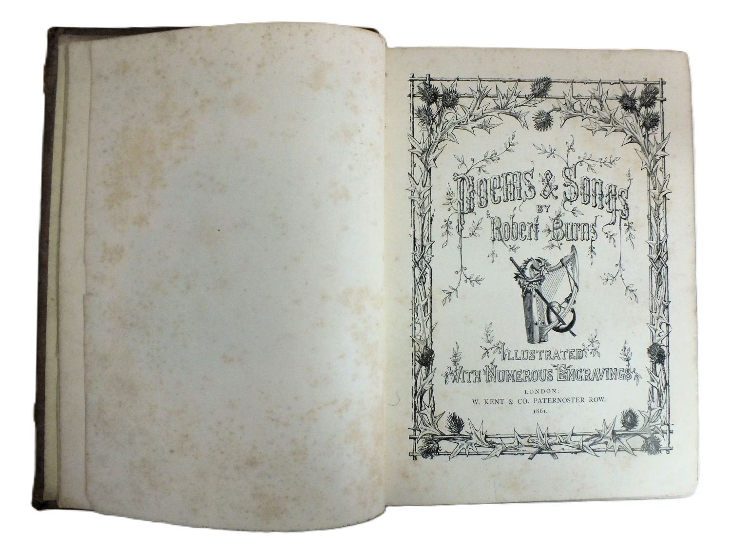 Poems and Songs by Robert Burns. Illustrated with Numerous Engravings