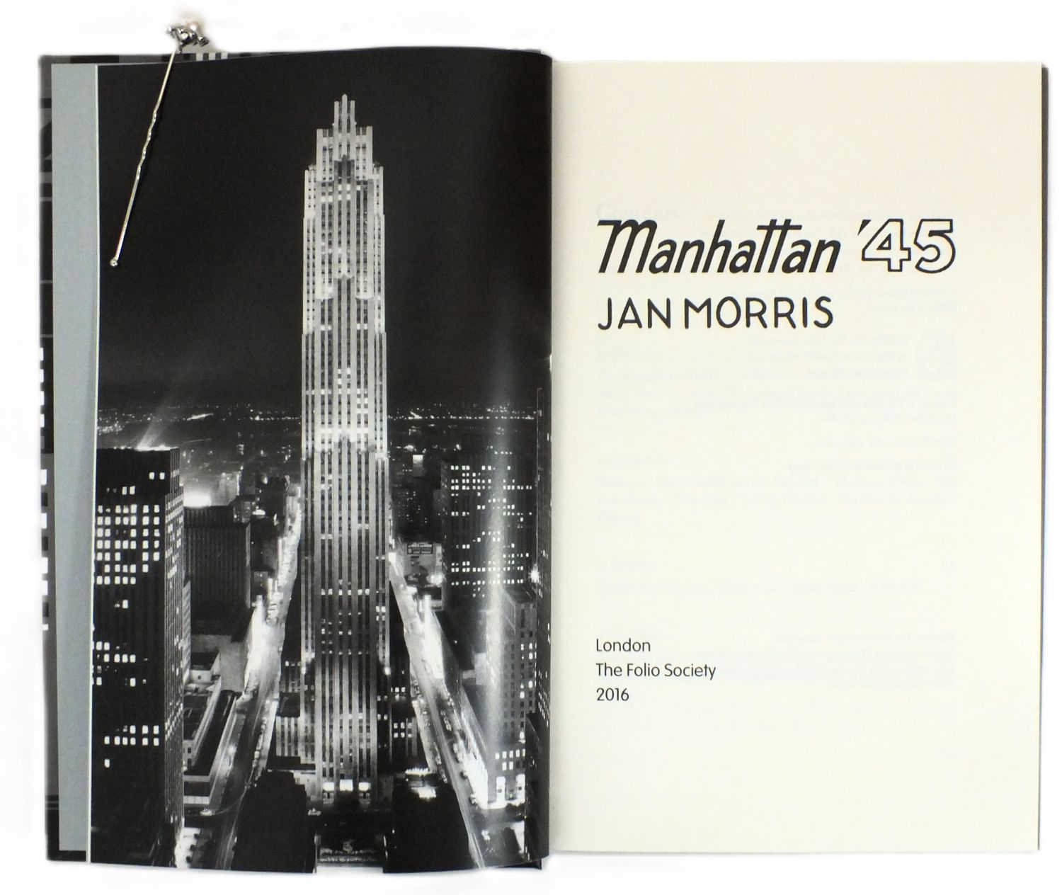 Manhattan 45 by Jan Morris