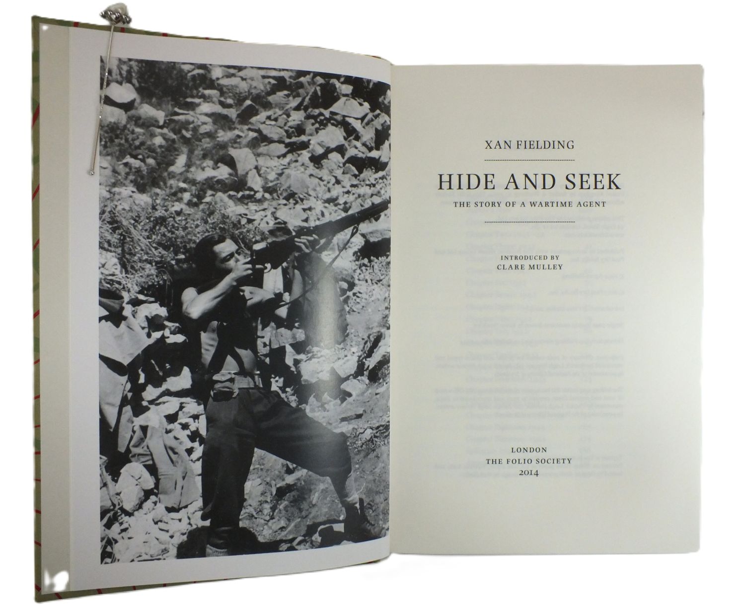 Hide and Seek.  The Story of a Wartime Agent by Xan Fielding