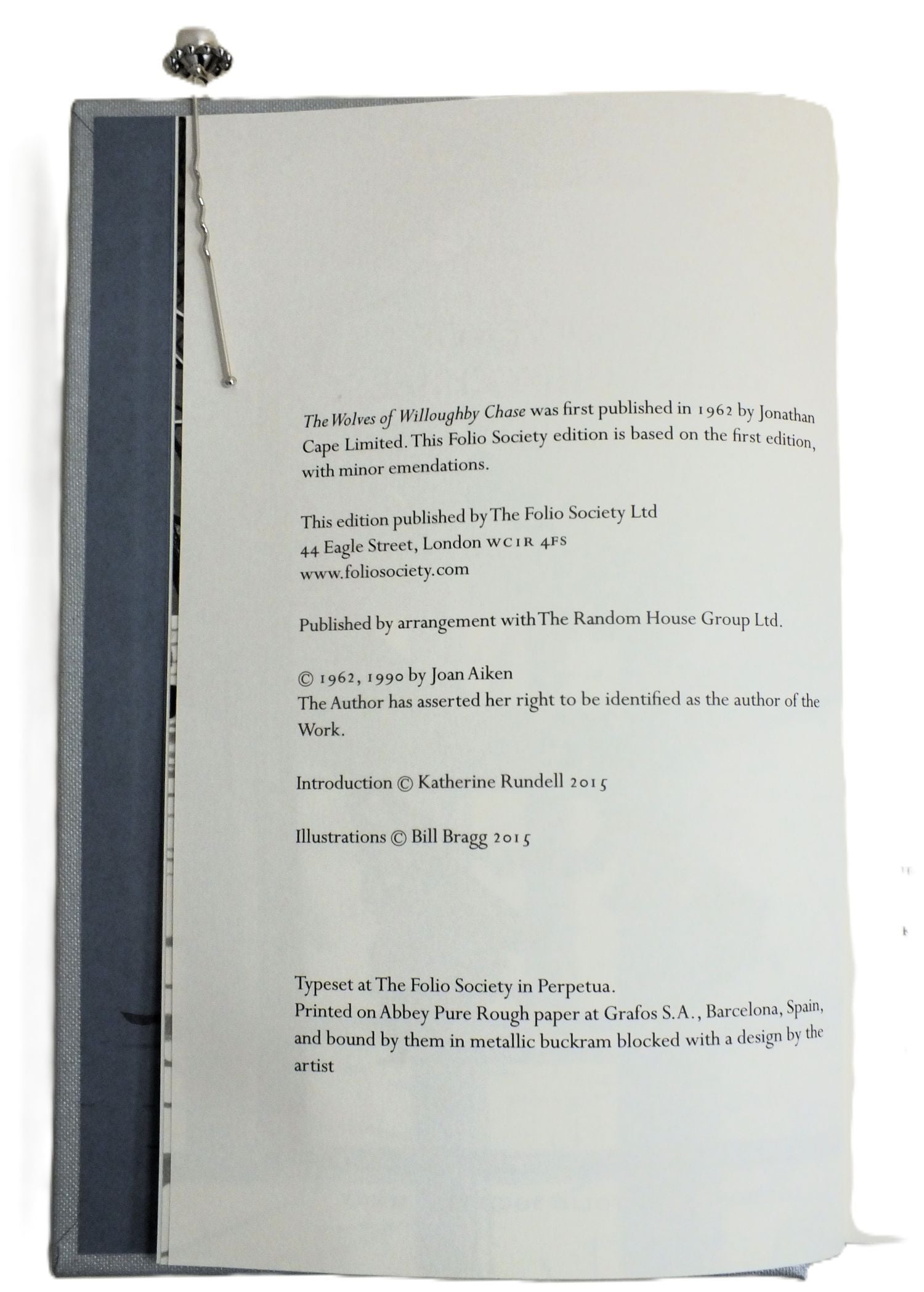The Wolves of Willoughby Chase by Joan Aiken
