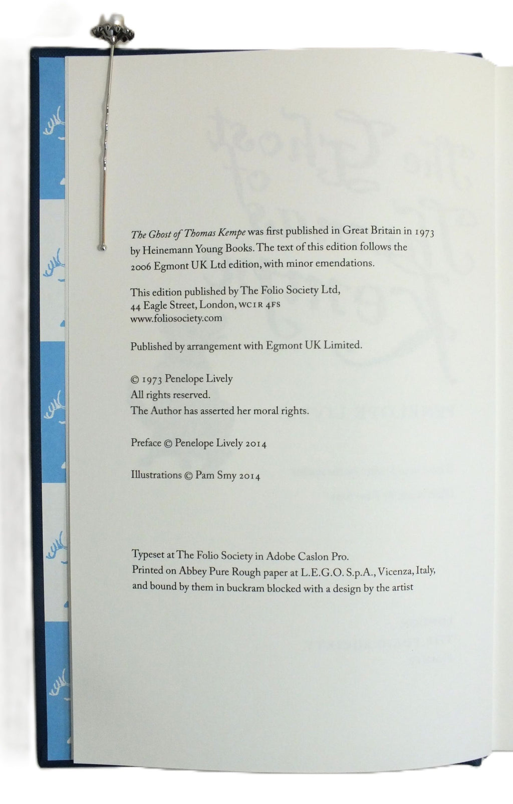 The Ghost of Thomas Kempe by Penelope Lively