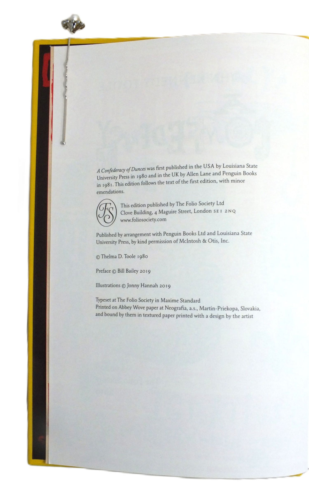 A Confederation of Dunces by John Kennedy Toole