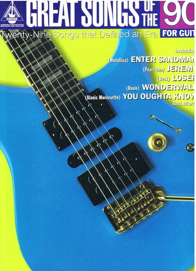 Great Songs Of The 90s For Guitar