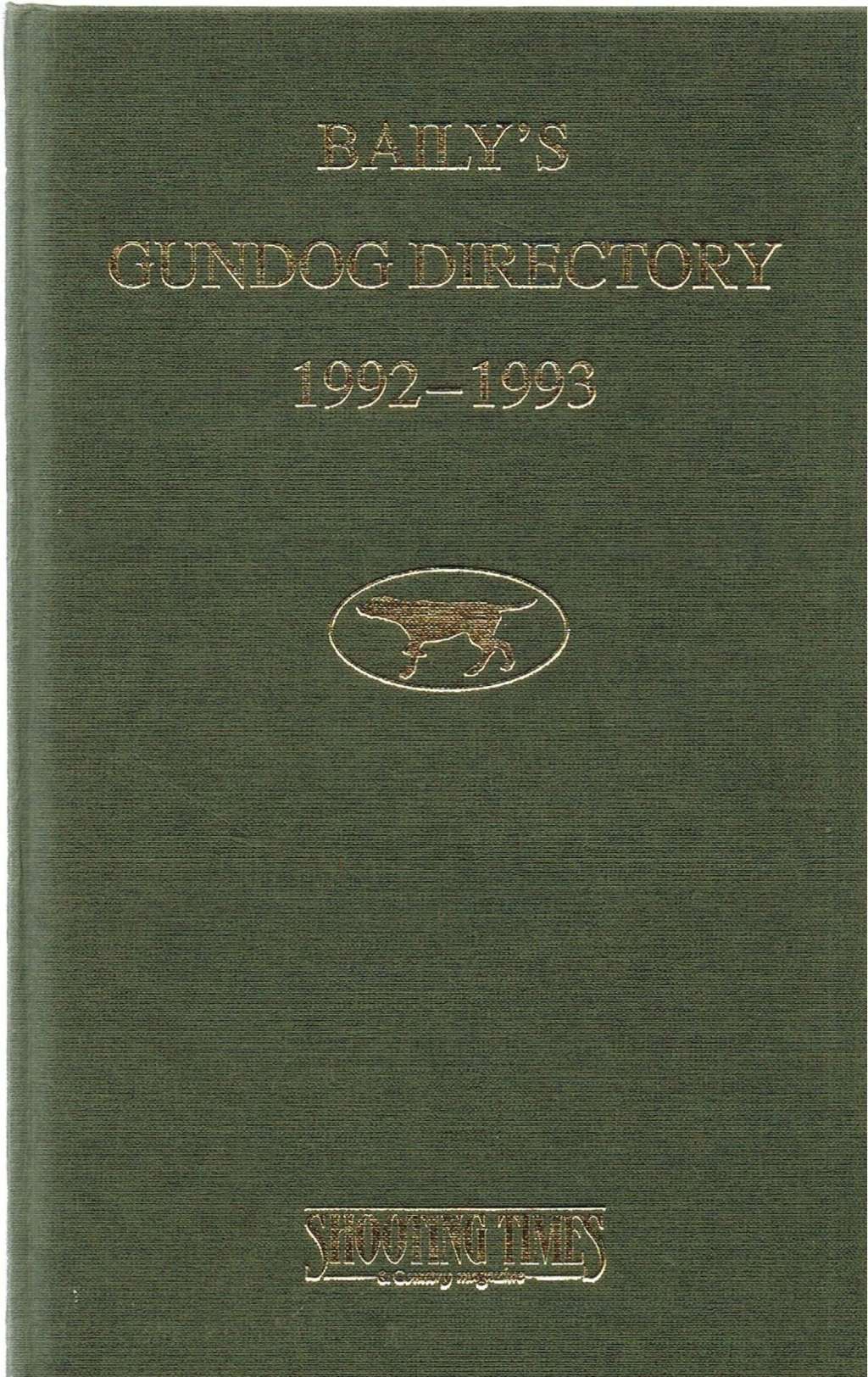 Baily's Gundog Directory