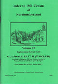 Glendale Part II (Wooler). Index to 1851 Census of Northumberland. Volume 25