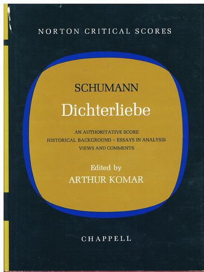 Schumann's "Dichterliebe" (Norton Critical Scores)