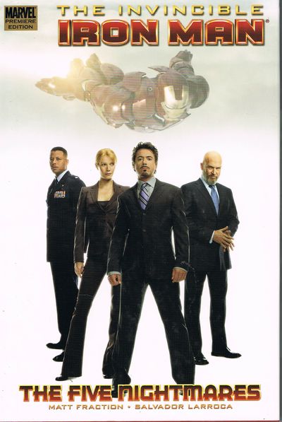 INVINCIBLE IRON MAN PREM HC 01 DM ED 01 MOVIE COVER