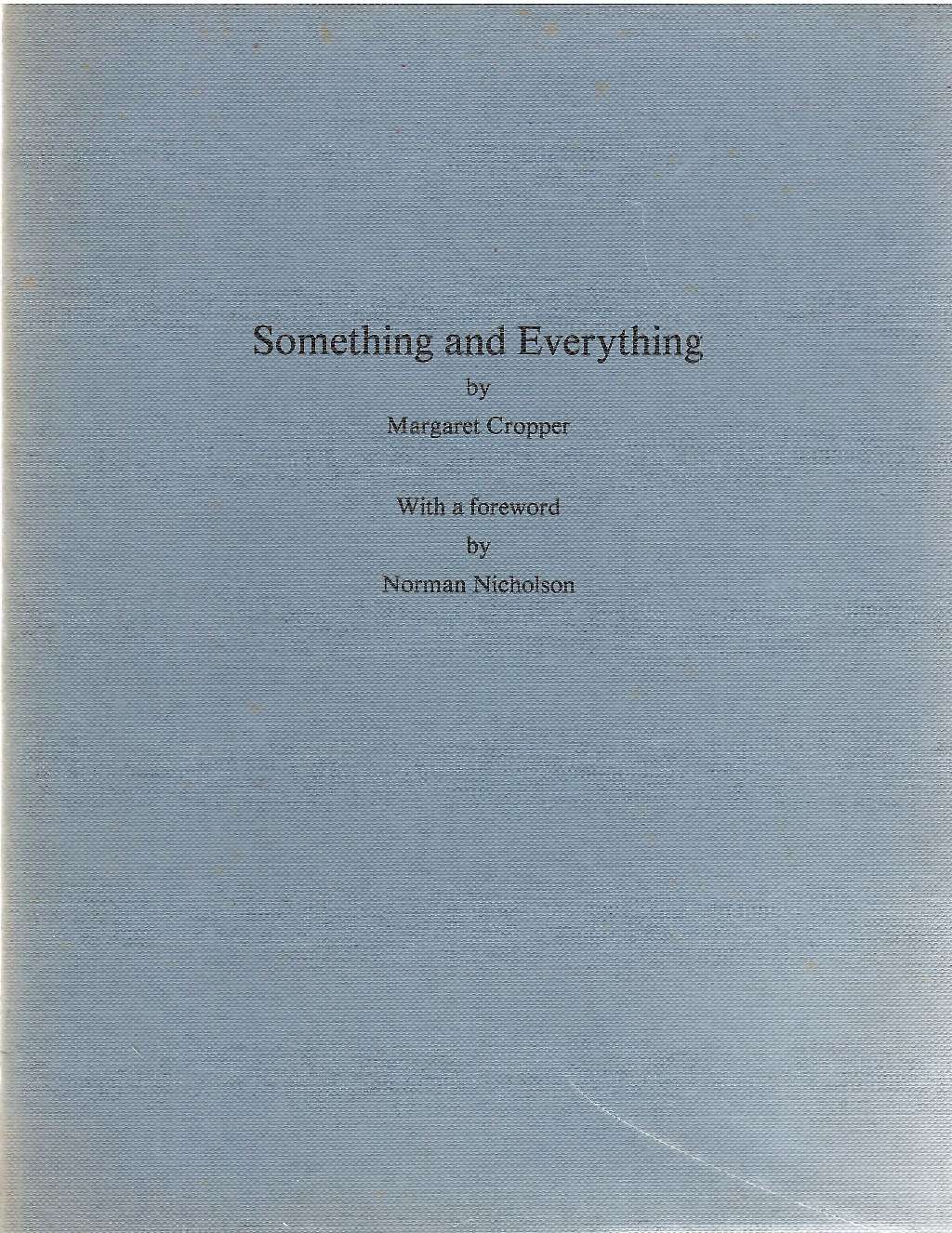 Something and Everything