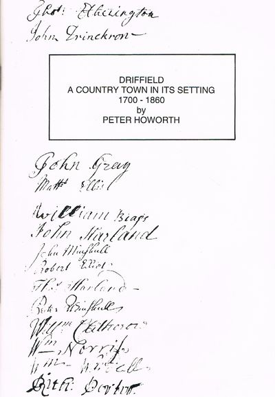 Driffield: A Country Town in Its Setting, 1700-1860
