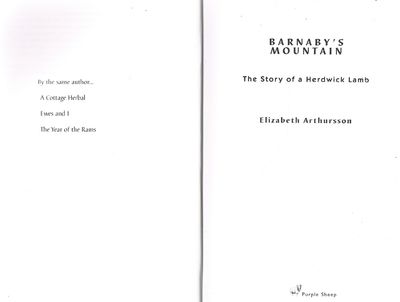 Barnaby's Mountain: The Story of a Herdwick Lamb