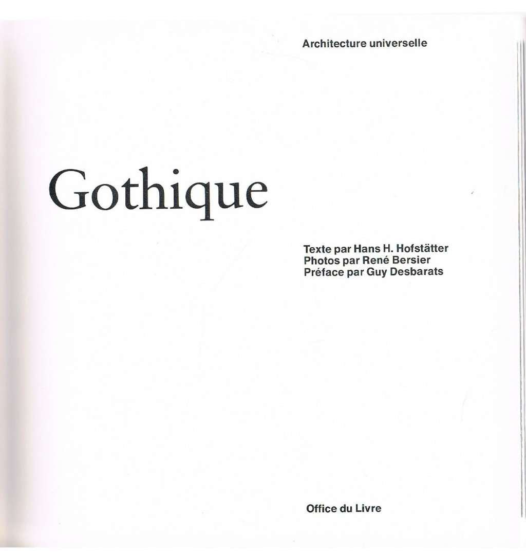 Architecture universelle Gothique