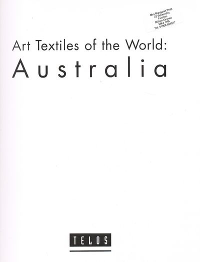 Australia (Art Textiles of the World)