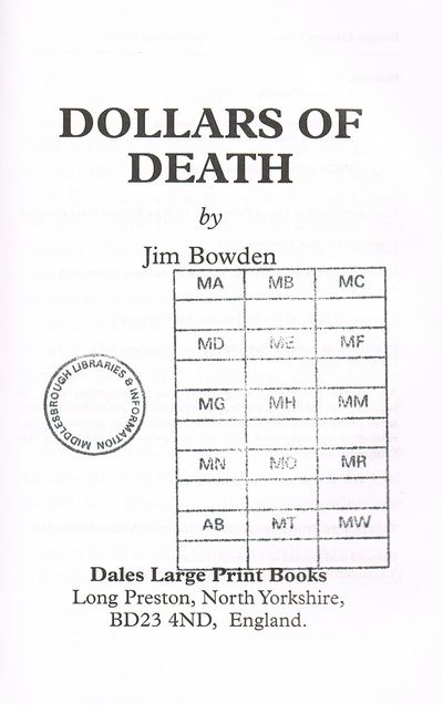 Dollars Of Death