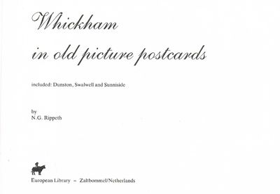 Whickham in Old Picture Postcards