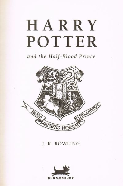 Harry Potter and the Half-blood Prince