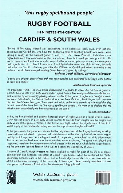 Rugby Football in Nineteenth-century Cardiff and South Wales: 'this Rugby Spellbound People'