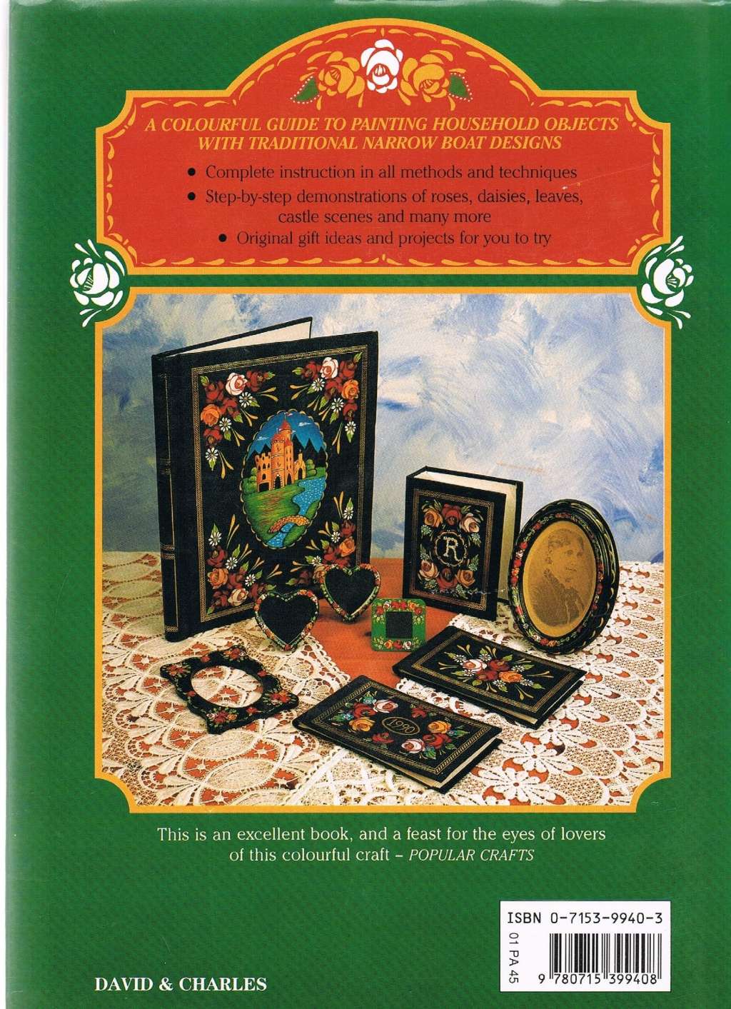 Paint Roses & Castles: Traditional Narrow Boat Painting for Homes and Boats