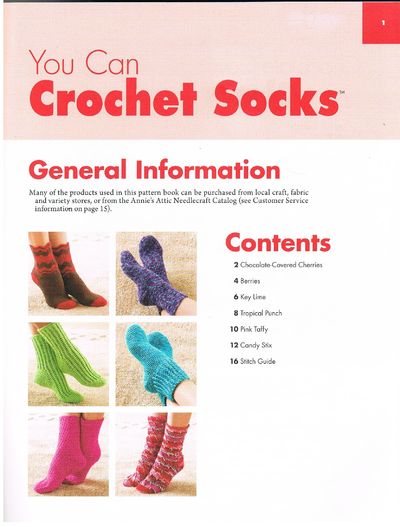 You Can Crochet Socks