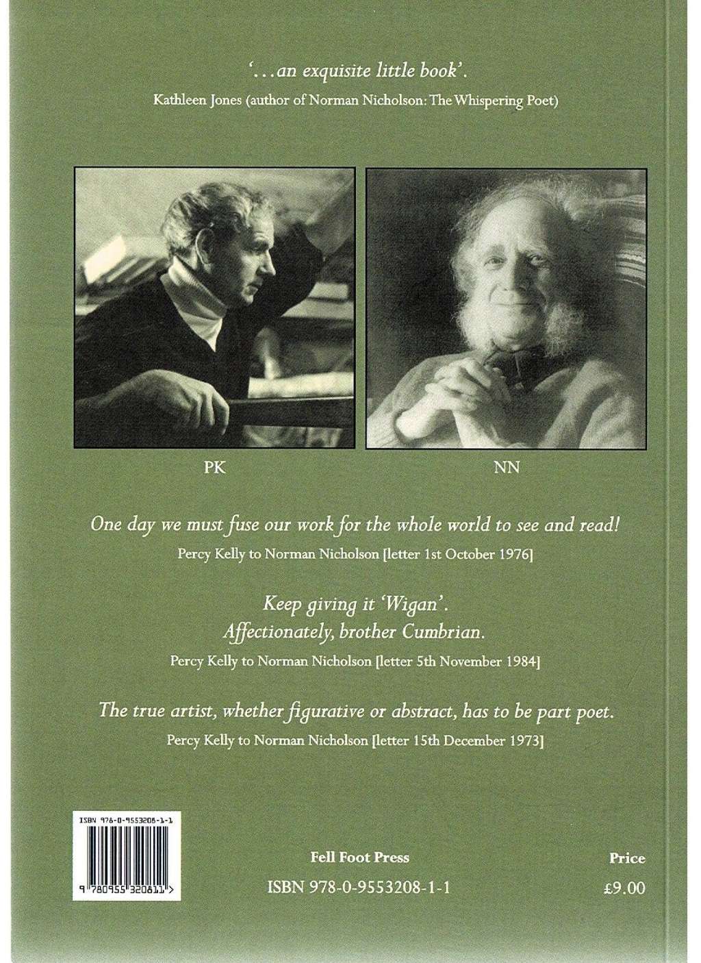Cumbrian Brothers : The Letters of Percy Kelly to Norman Nicholson by David A. Cross