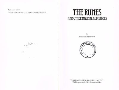 Runes and Other Magical Alphabets
