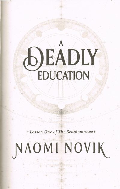 A Deadly Education: the Sunday Times bestseller