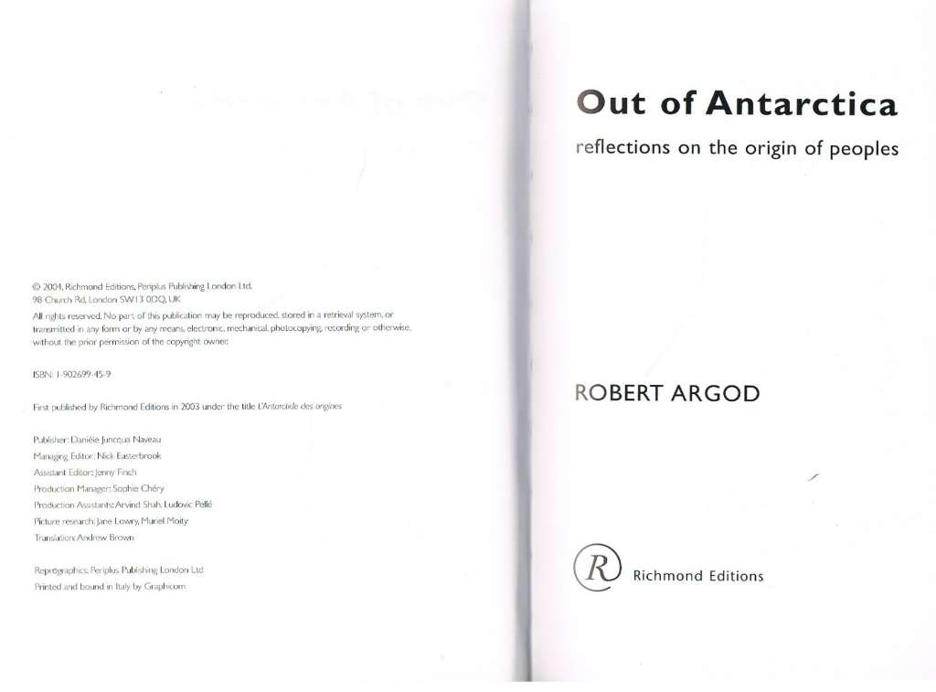 Out of Antarctica