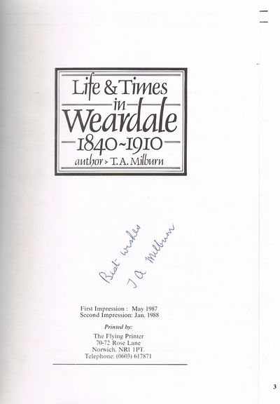 Life and Times in Weardale, 1840-1910
