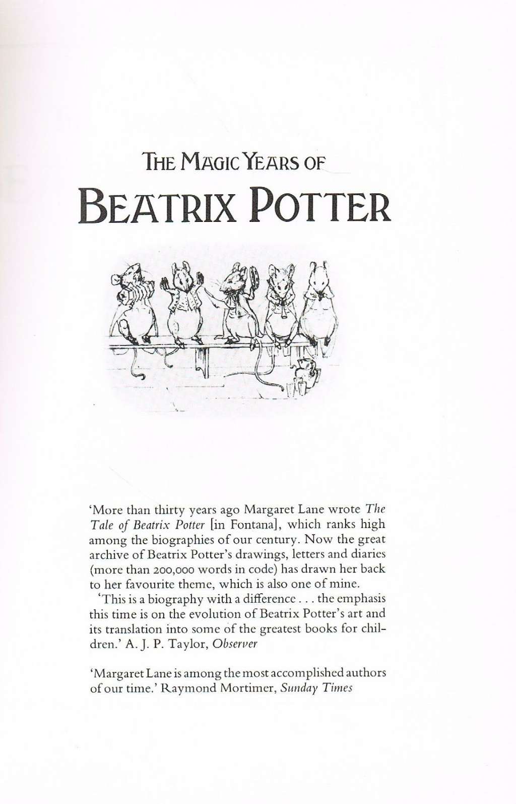 Magic Years of Beatrix Potter