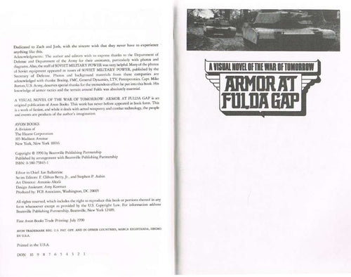 Armor at Fulda Gap: A Visual Novel of the War of Tomorrow
