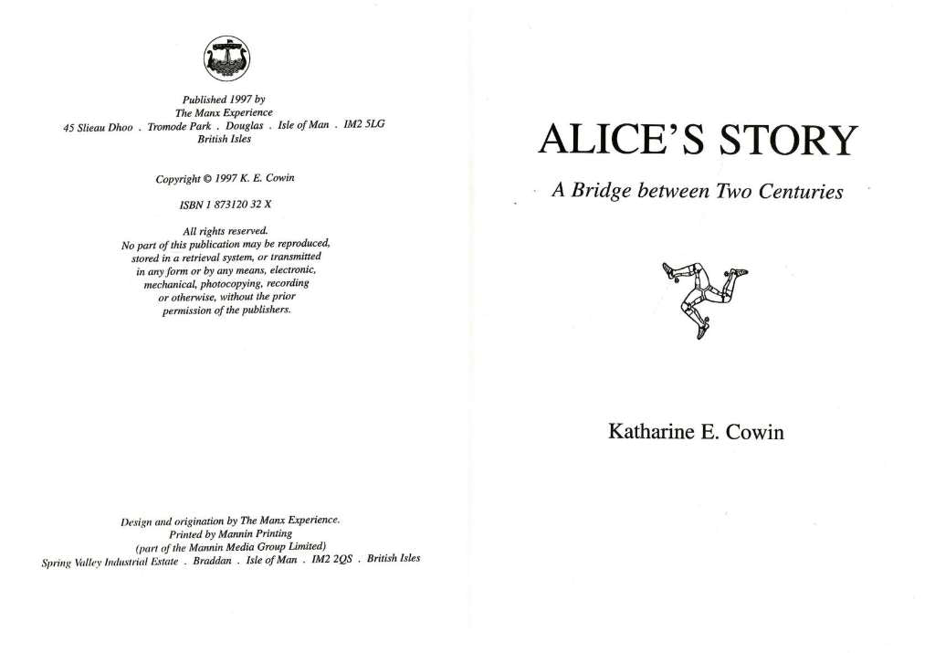 Alice"s Story A Bridge Between Two Centuries