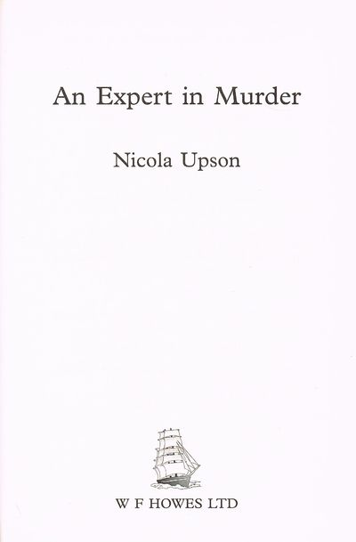 AN EXPERT IN MURDER; DEATH STALKS THE WEST END