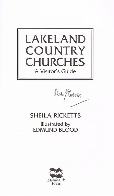 Lakeland Country Churches: A Visitor's Guide by Sheila Ricketts