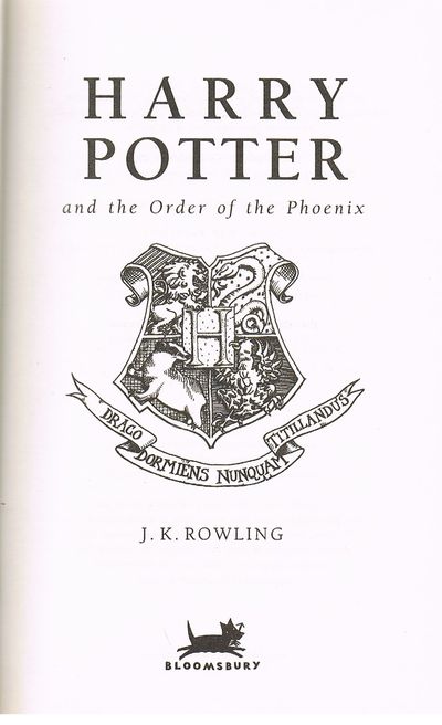 Harry Potter and the Order of the Phoenix (Harry Potter 5)