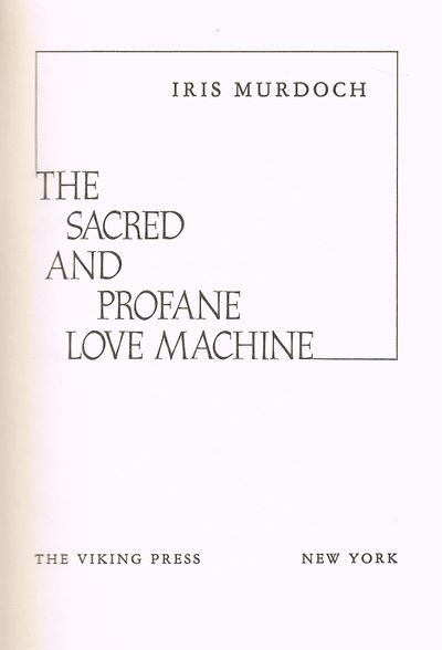 The sacred and profane love machine