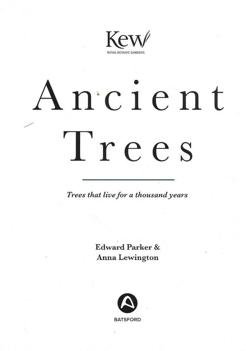 Ancient Trees: Trees that live for a thousand years (National Trust History & Heritage)