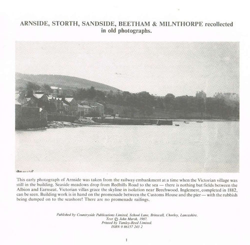 Arnside Storth Sandside Beetham And Milnthorpe In Old Photographs