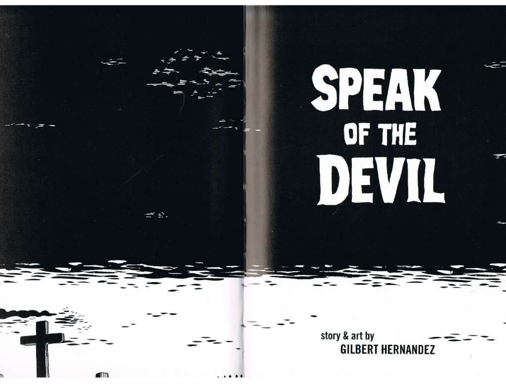 Speak of the Devil HC by Gilbert Hernandez