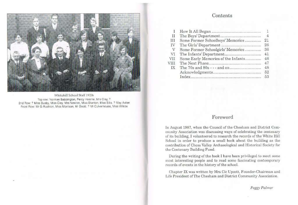 Whitehill School, 1890-1990: The Story of a Landmark