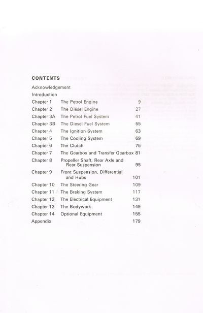 Land Rover 2, 2A, 3 1959-77 Autobook
