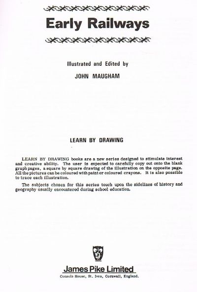 Early Railways (Learn by Drawing S.)